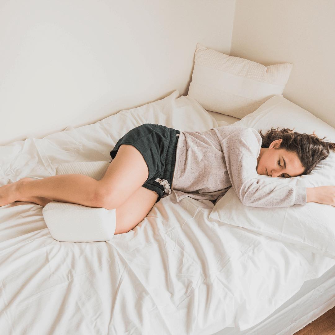 Therapeutic Knee Pillow | Pregnancy & Back Pain Relief