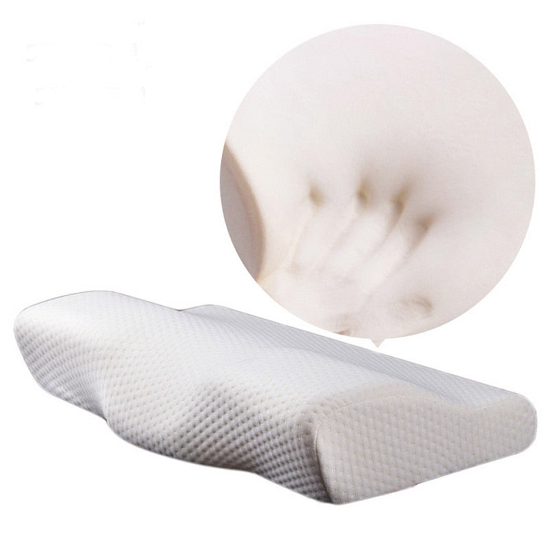 Contoured Orthopedic Memory Foam Pillow | Neck Pain Relief