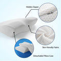 Contoured Orthopedic Memory Foam Pillow | Neck Pain Relief